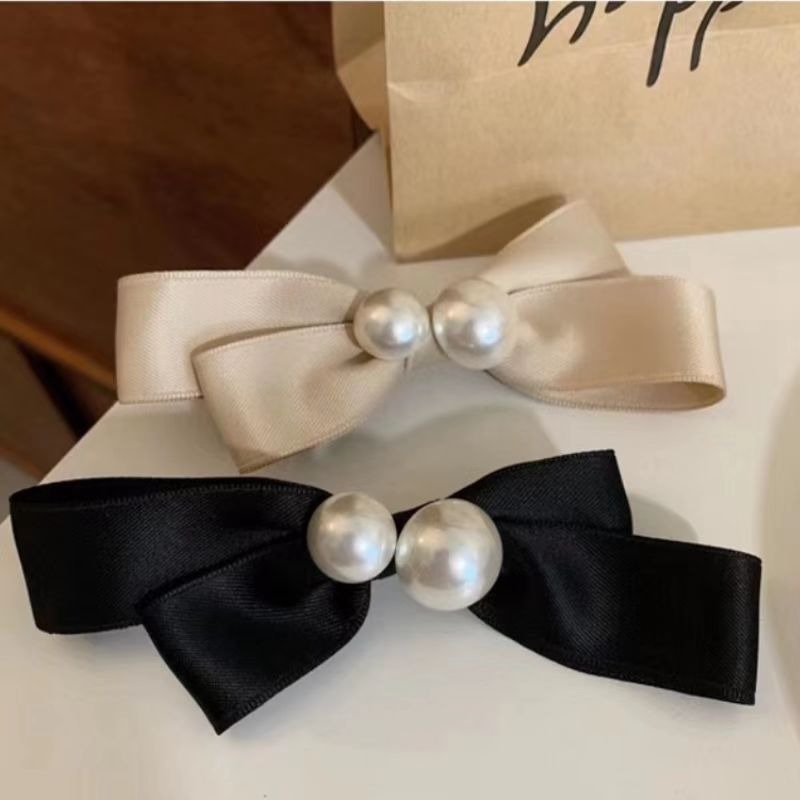 Satin Bow Tie - 2024 nowe kokardki do włosów dla