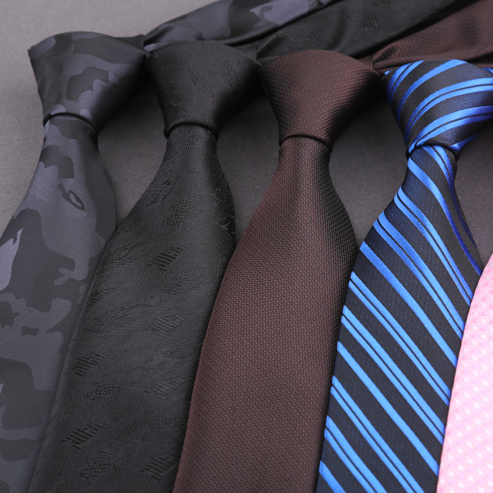Men Formal Party Wear Shirt - Męskie klasyczne krawaty jednolite do noszenia