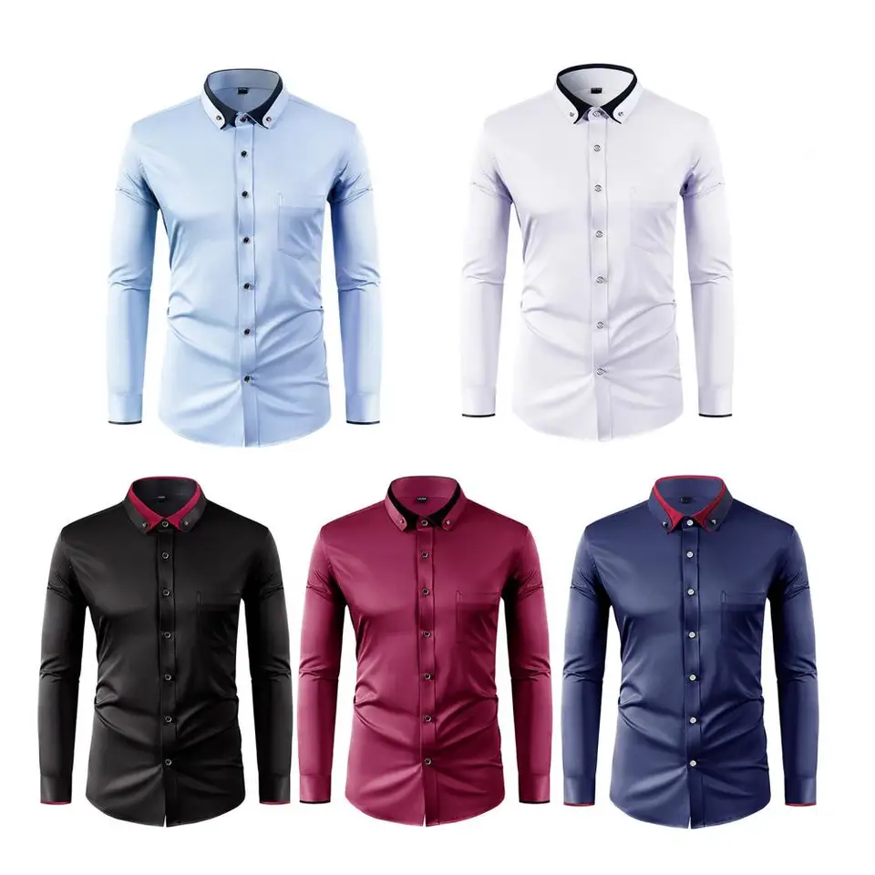 Men Formal Party Wear Shirt - Nowa męska koszula modna, elegancka, z