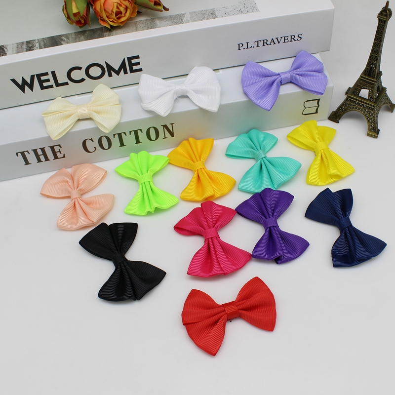 Satin Bow Tie - 10/20 sztuk 5cm satynowa wstążka muszka