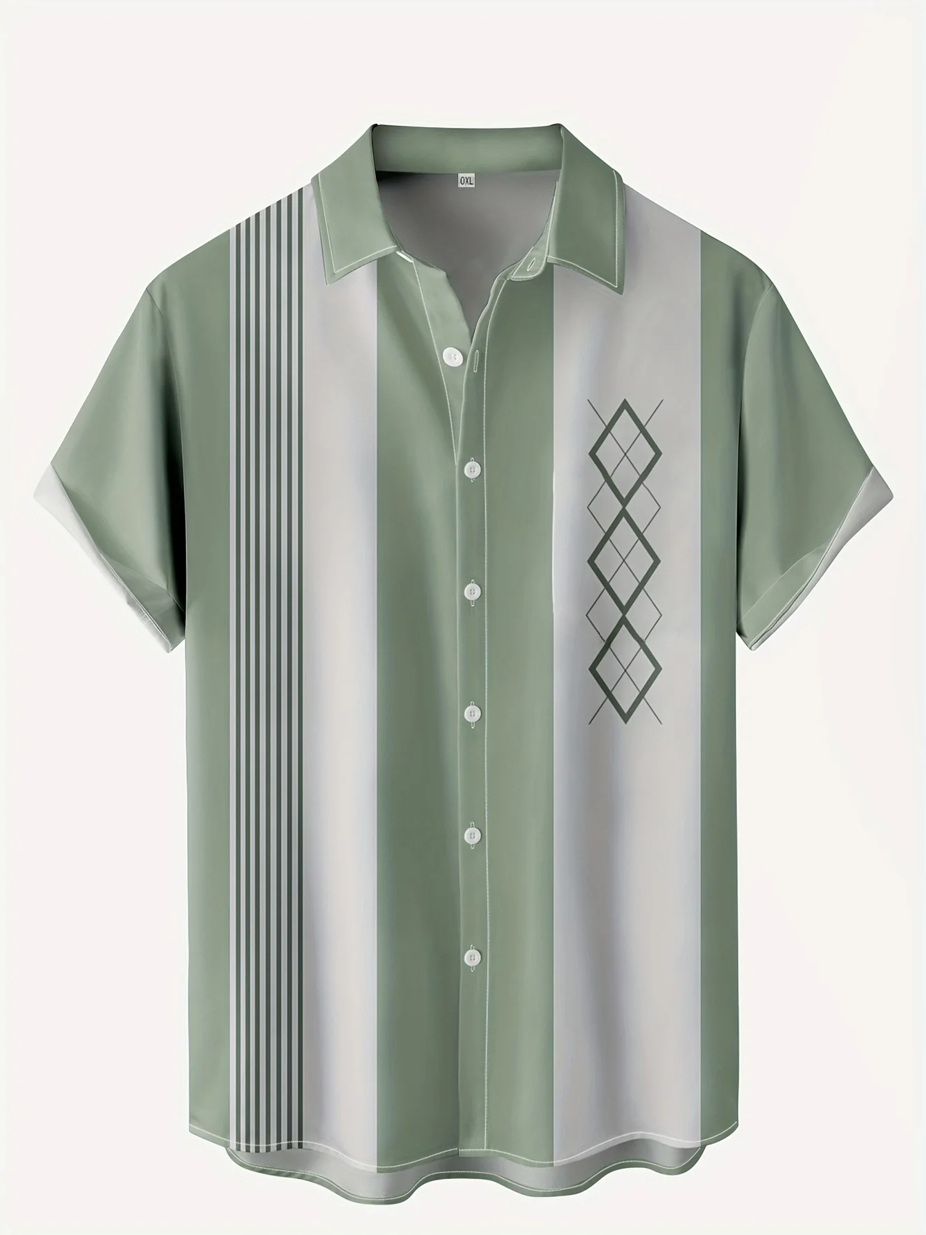 Koszula męska w stylu retro z  – Men Formal Party Wear Shirt recenzja i cena