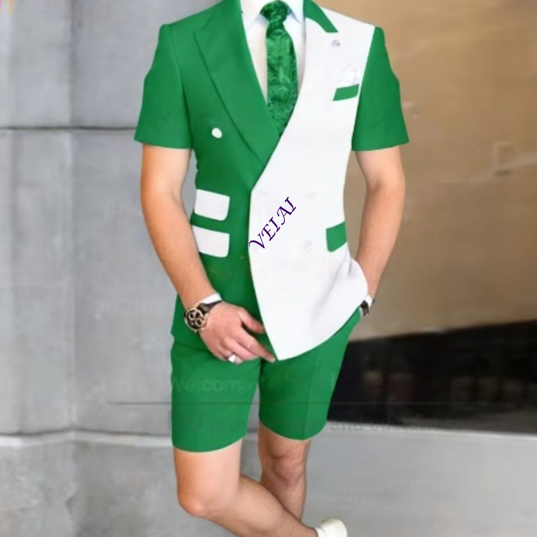 Letni męski dwuczęściowy zesta – Formal Wear For Men In Wedding recenzja i cena