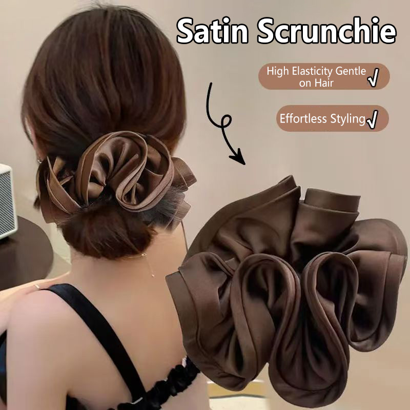 Koreańskie satynowe gumki do w – Satin Bow Tie recenzja i cena