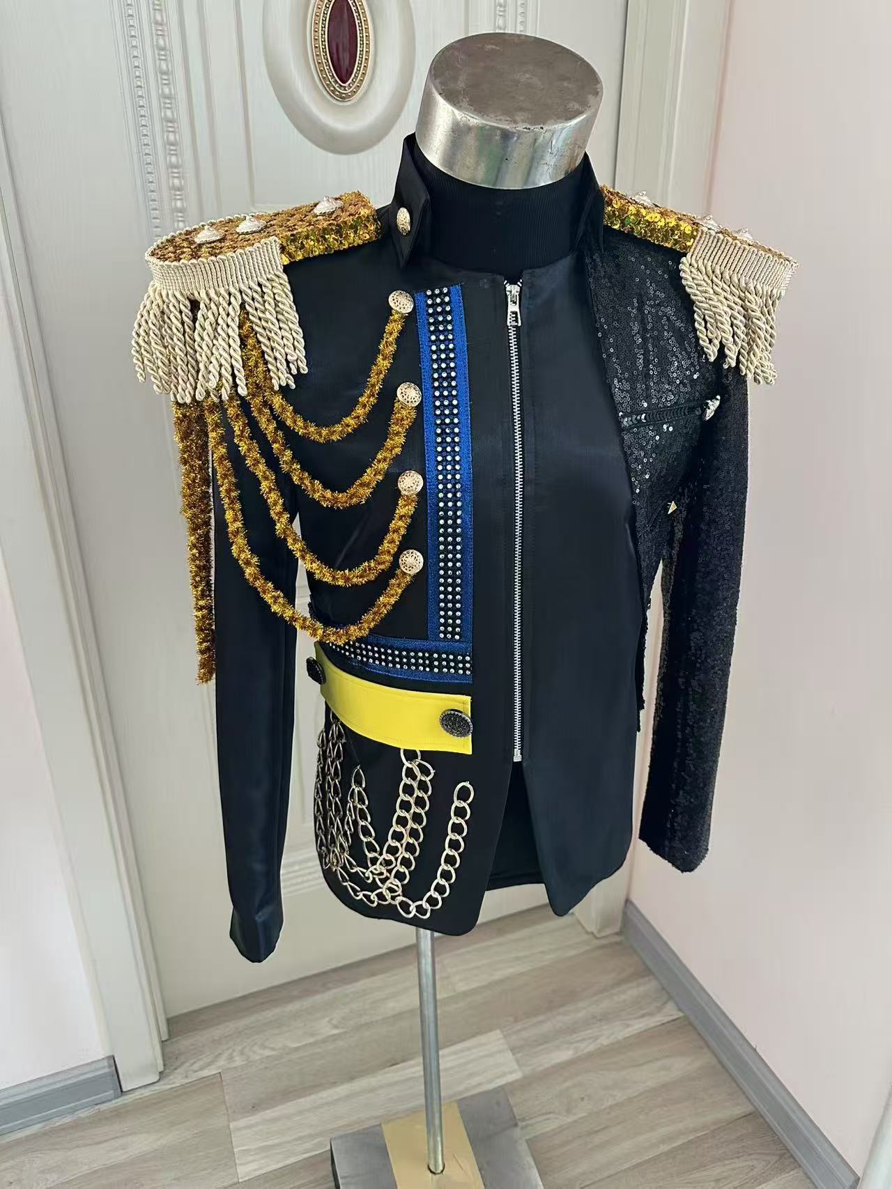 Nowa męska marynarka z frędzla – Formal Wear For Men In Wedding recenzja i cena