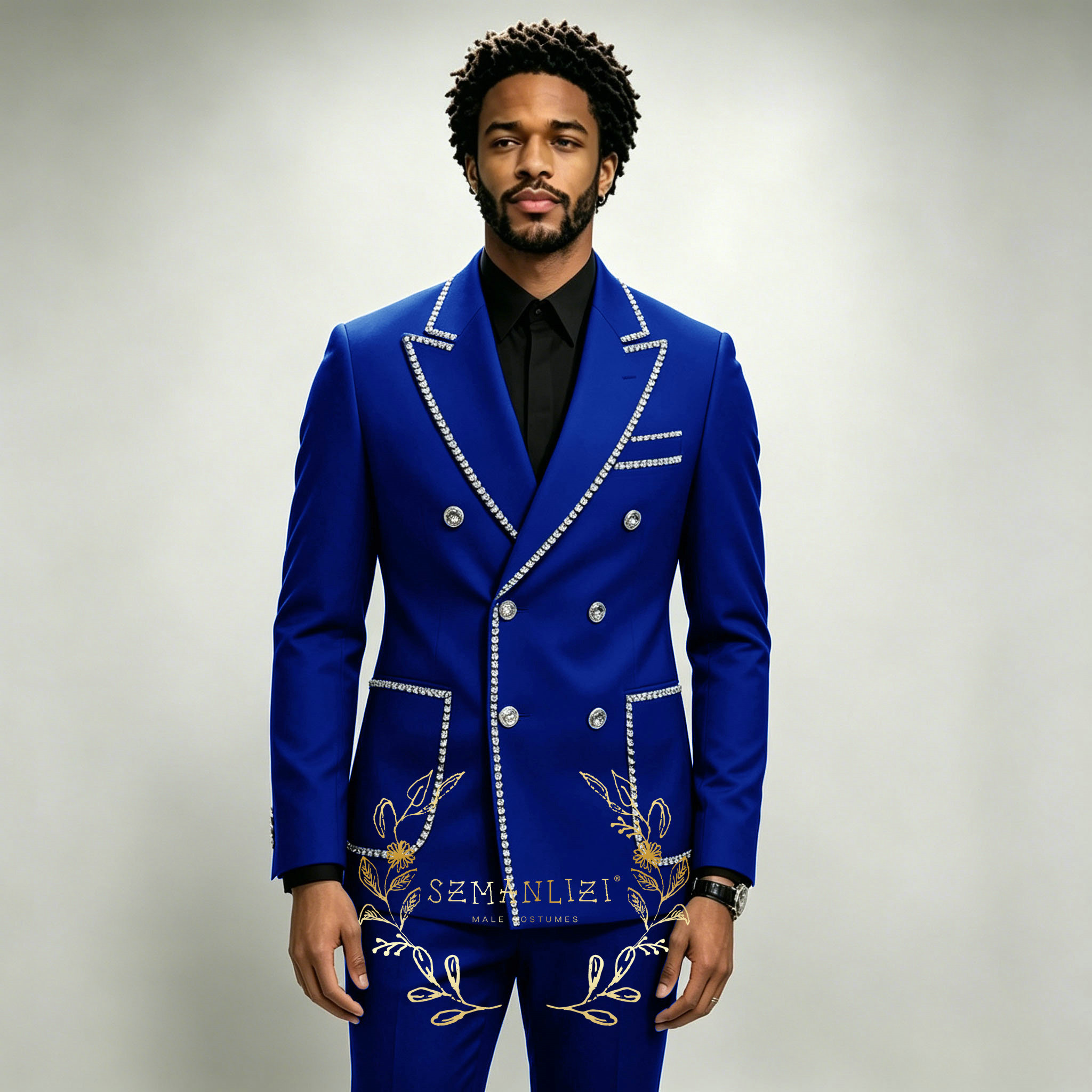 Luksusowe męskie garnitury 2-c – Formal Wear For Men In Wedding recenzja i cena
