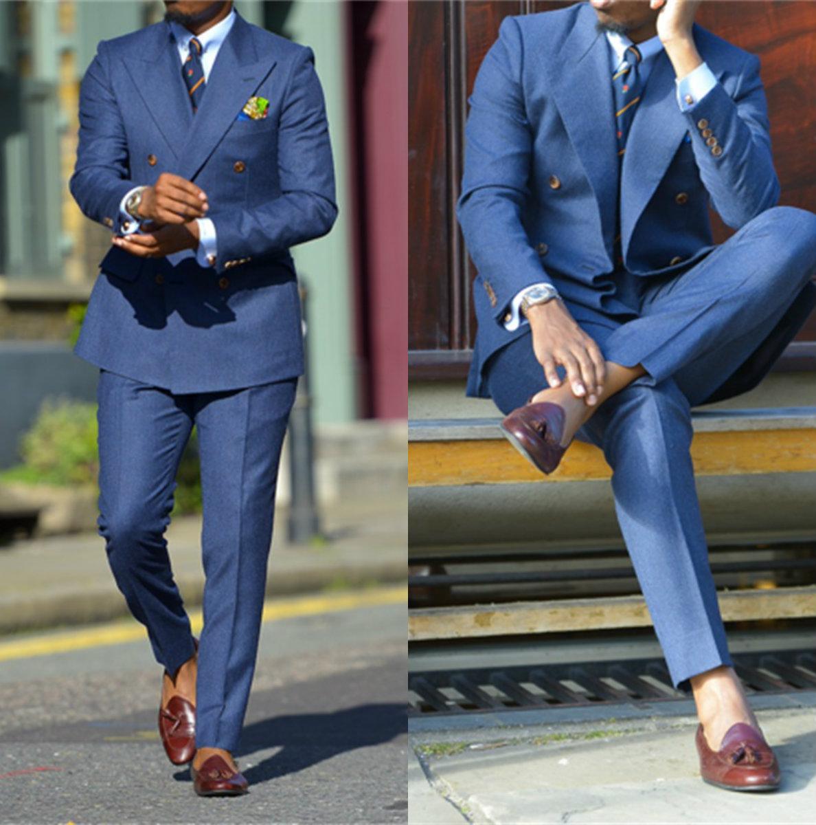 Ciemnoniebieskie formalne męsk – Formal Wear For Men In Wedding recenzja i cena