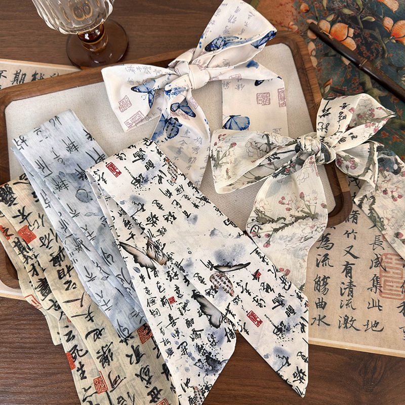 Nowy chiński styl Wstążka Opas – Satin Bow Tie recenzja i cena