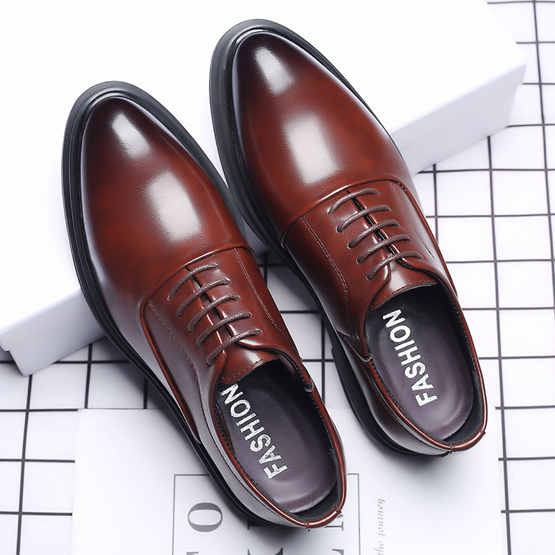 Męskie Eleganckie Oksfordy Wiz – Formal Wear For Men In Wedding recenzja i cena