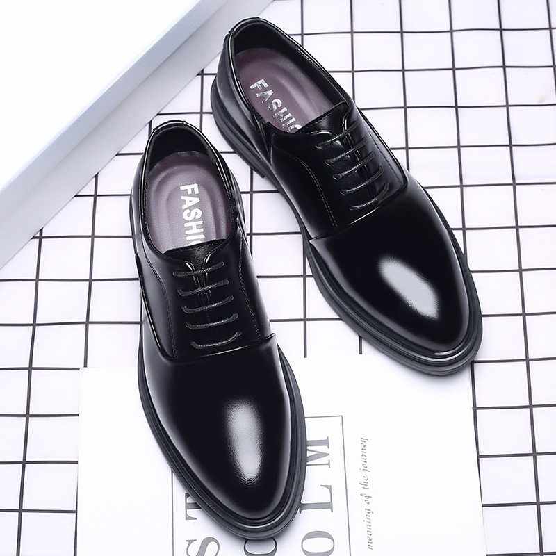 Męskie Eleganckie Oksfordy Wiz – Formal Wear For Men In Wedding recenzja i cena