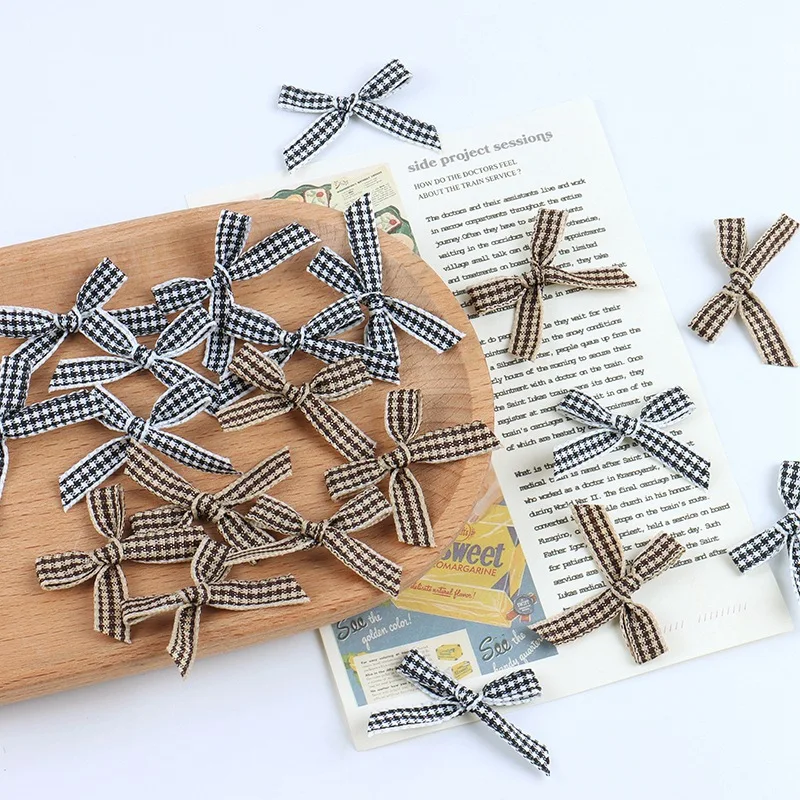 100Pcs Mini kokardka wstążka k – Satin Bow Tie recenzja i cena
