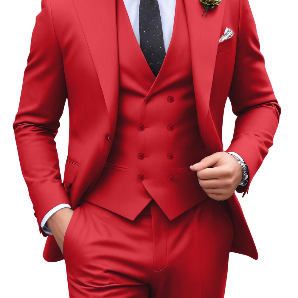 3-częściowe garnitury męskie w – Formal Wear For Men In Wedding recenzja i cena