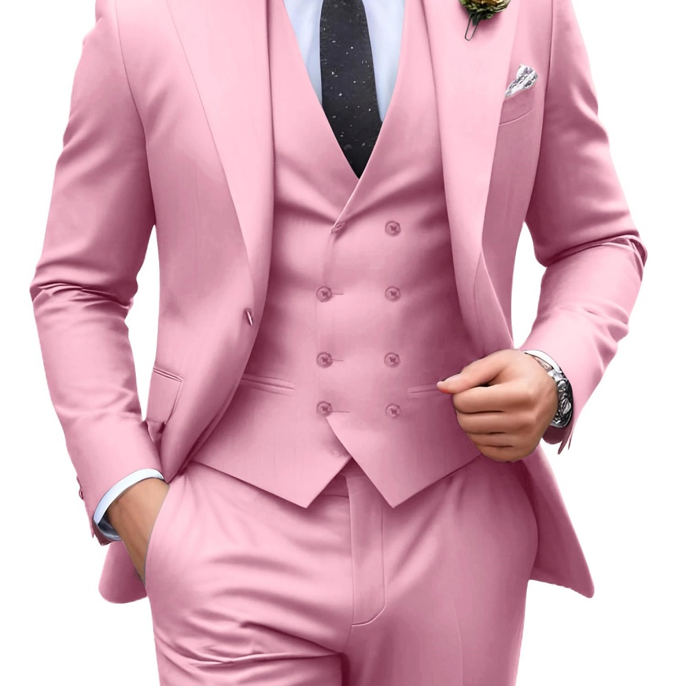 3-częściowe garnitury męskie w – Formal Wear For Men In Wedding recenzja i cena