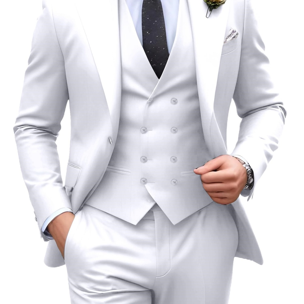 3-częściowe garnitury męskie w – Formal Wear For Men In Wedding recenzja i cena