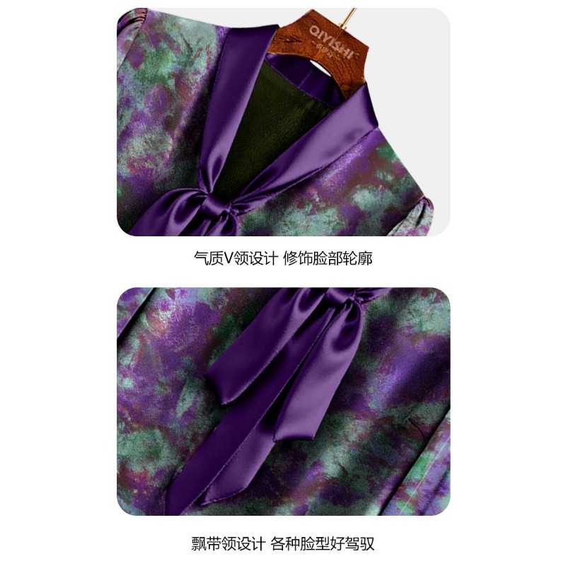 Elegancka bluzka do pracy w st – Satin Bow Tie recenzja i cena